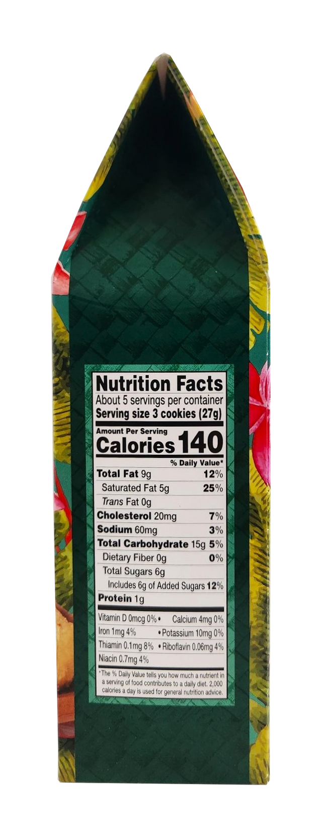 Punalu'u Bake Shop Cookies - Coconut Macadamia Nut Shortbread Cookies 5 oz