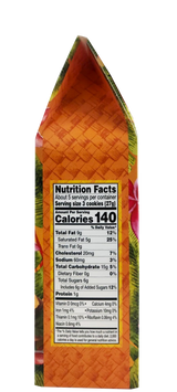 Punalu'u Bake Shop Cookies - Lilikoi Macadamia Nut Shortbread Cookies 5oz.