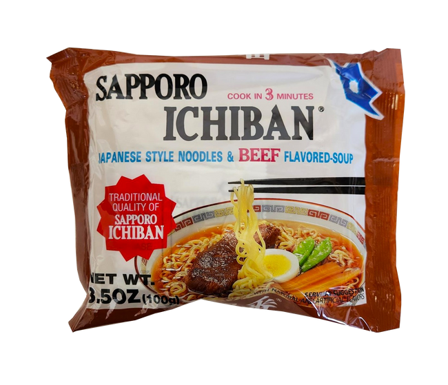 Sapporo Ichiban Ramen - Beef 3.5oz