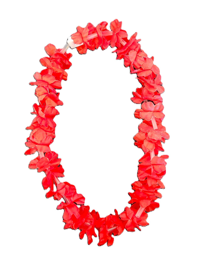 Silk Lei - Red