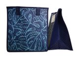 Tropical Paper Garden Hawaiian Hot/Cold Reusable Medium Bag - SKETCH NAVY MED