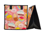 Tropical Paper Garden Hawaiian Hot/Cold Reusable Small Bag - SWEET TREATS PALAKA PINK PET