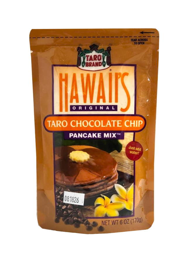 Taro Brand Hawaii's Original Taro Chocolate Chip Pancake Mix 6oz