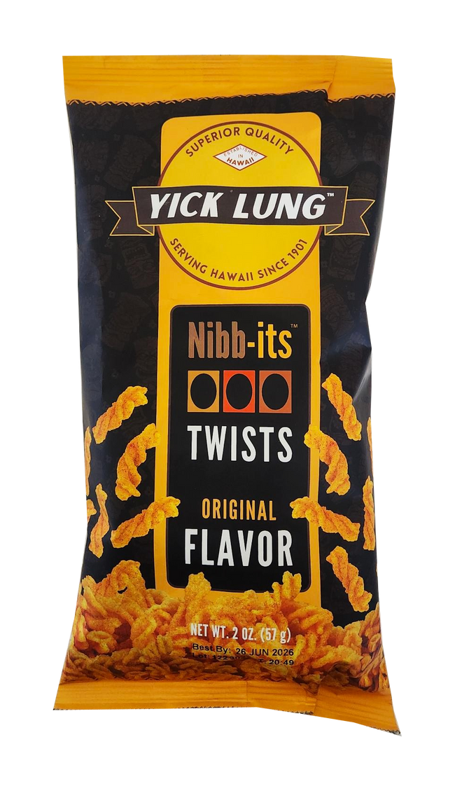 Yick Lung Nibb-Its Twists Original Flavor 2oz.
