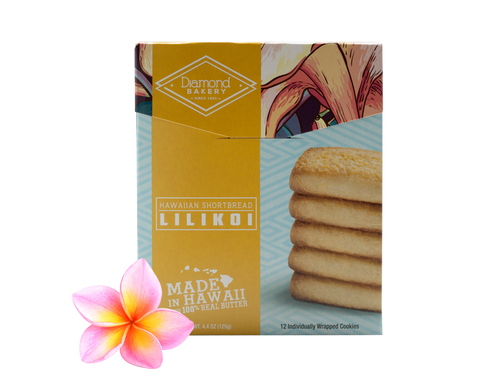Diamond Bakery Hawaiian Shortbread Cookies 4.4 oz. - Lilikoi