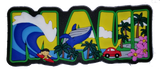 Magnet - Maui Block Rubber