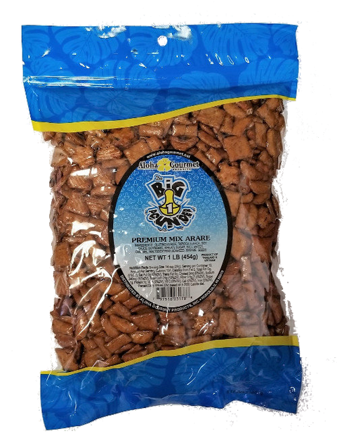 Aloha Gourmet Da Big 1 Pounder Premium Mix Arare 1lb