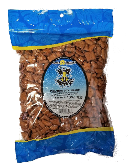 Aloha Gourmet Da Big 1 Pounder Premium Mix Arare 1lb