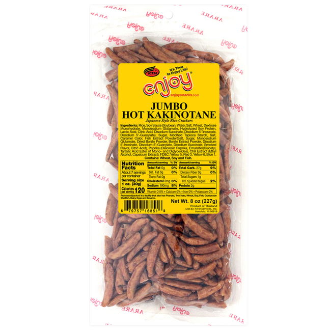 Enjoy Jumbo Hot Kakinotane 8oz.