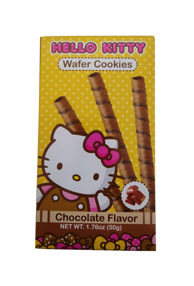 Hello Kitty Wafer Cookies Chocolate Flavor 1.76oz