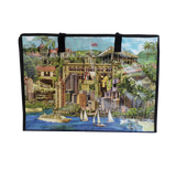 Tropical Paper Garden Reusable Shopping Bag - HOLOHOLO BAG