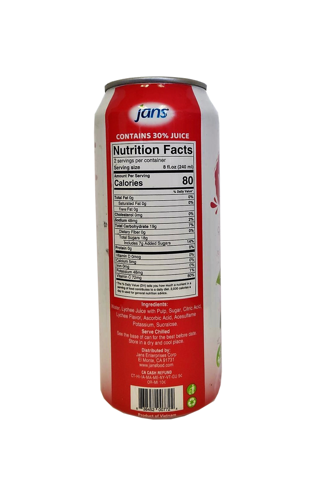 JANS Juice Drink - Lycee 16.9 oz