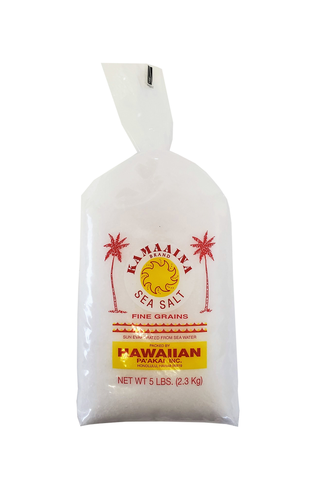 Kamaaina Sea Salt 5LB (Fine Grains)