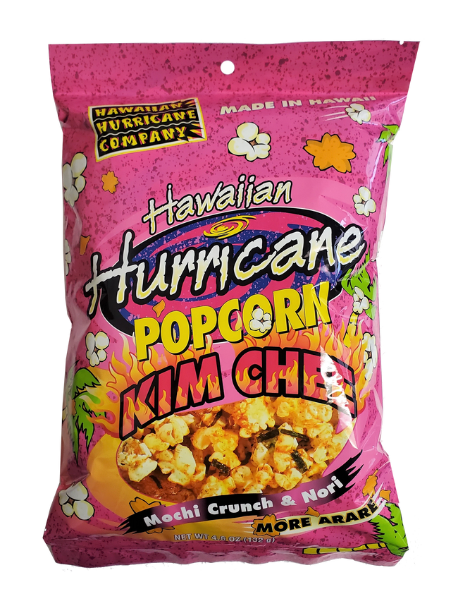 Hawaiian Hurricane Company Hawaiian Hurricane Pre-Popped Kimchee Popcorn Mochi Crunch & Nori 4.6oz