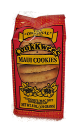 CookKwees Maui Cookies Coconut Macadamia Nut 6oz.