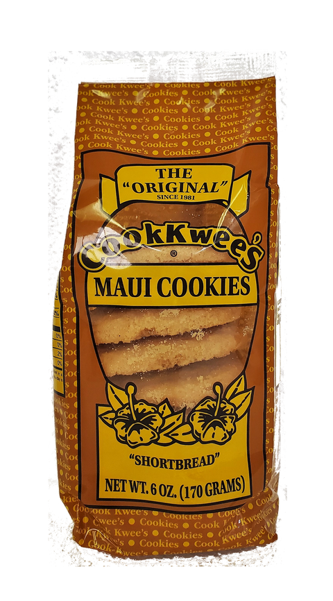 CookKwees Maui Cookies Shortbread 6oz.