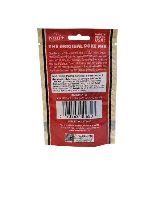 NOH Hawaiian Poke Mix .4oz
