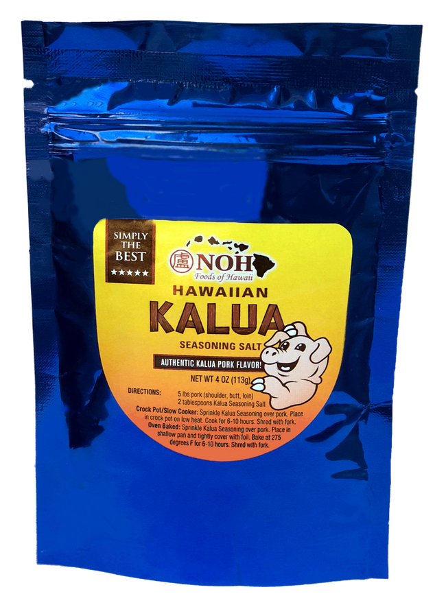 NOH Hawaiian Kalua Seasoning Salt 4oz