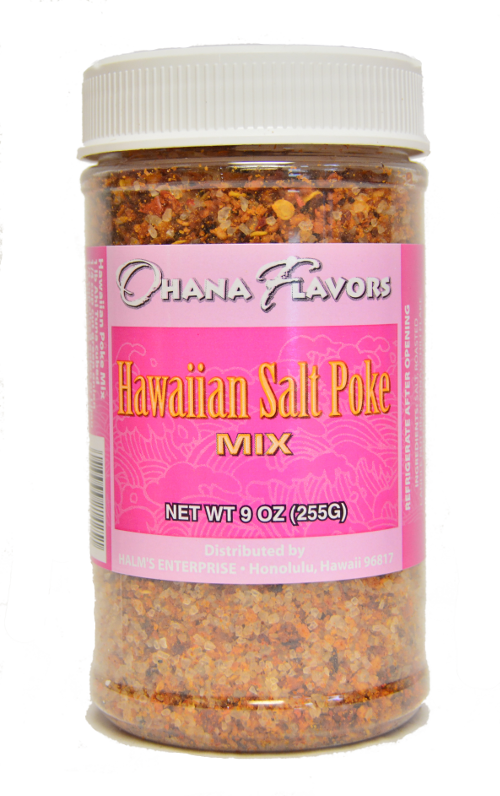 Ohana Flavors Hawaiian Salt Poke Mix with INAMONA 9oz