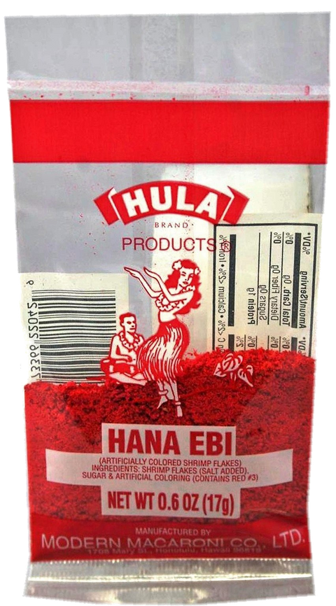 Hula Hana Ebi Red .6oz