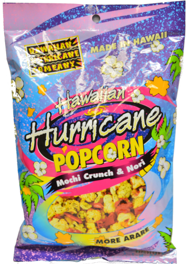 Hawaiian Hurricane Company Hawaiian Hurricane Pre-Popped Popcorn Mochi Crunch & Nori 4.2oz