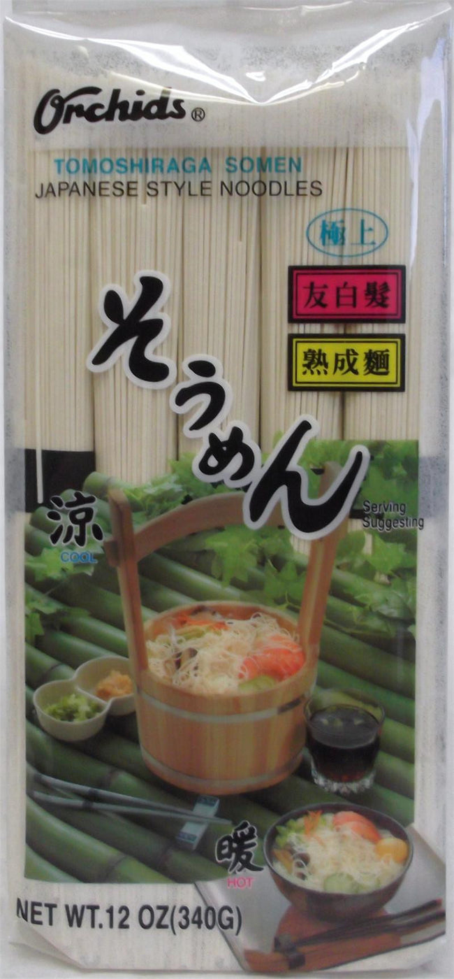 Orchids Tomoshiraga Somen Japanese Style Noodles 12oz